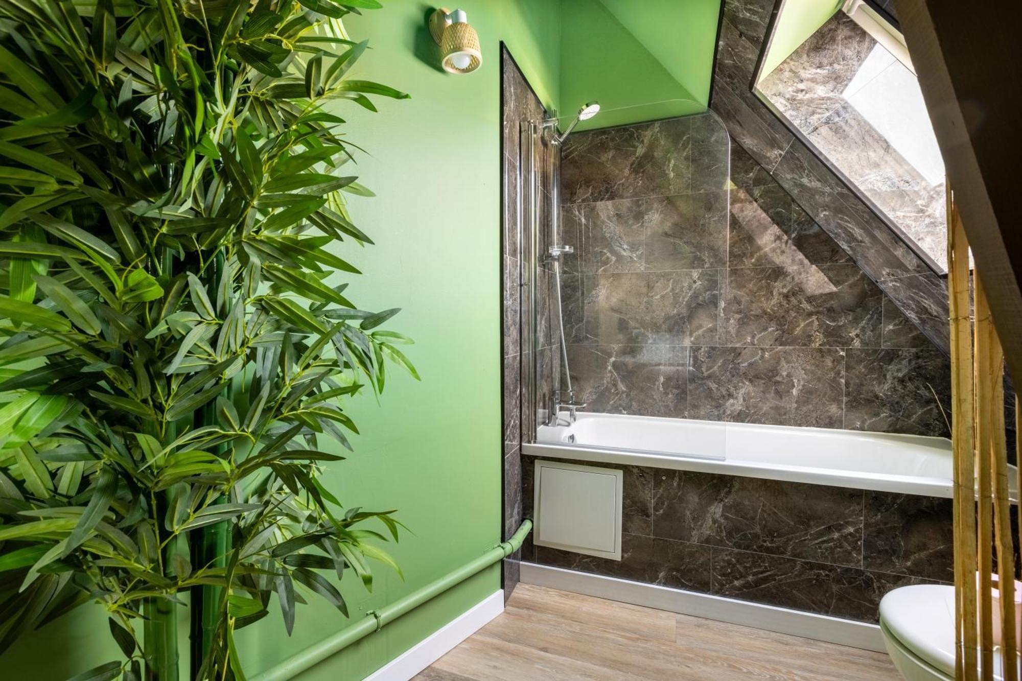 La Kabane , Appartement Proche Centre Et Plage Avec Experience Decoration Jungle Unique เลอปอร์เตล ภายนอก รูปภาพ